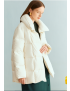 Warm Cream White Down Clothing