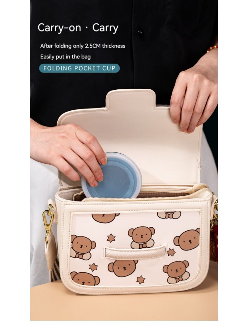 Travel Folding Cup, Telescopic Portable Cup 