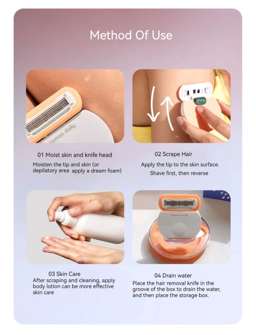 Manual Armpit Hair Shaver